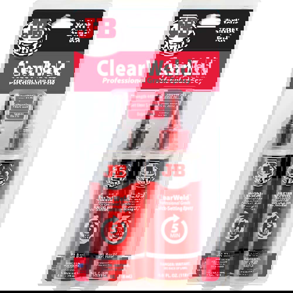 Two-Part Epoxy: 8 oz, Bottle Adhesive